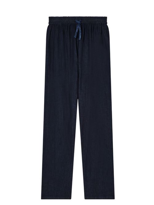 Pantaloni in denim leggero con coulisse Emporio Armani | EW004102 AF21075.MB001